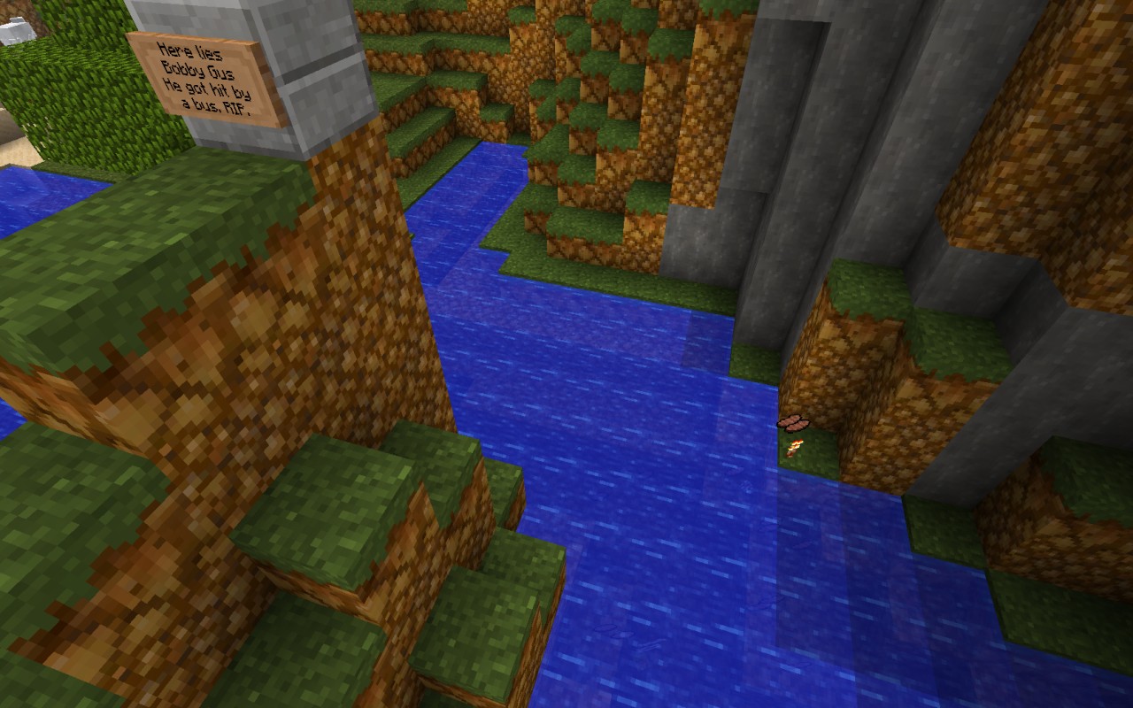 Glacier Village Minecraft Map